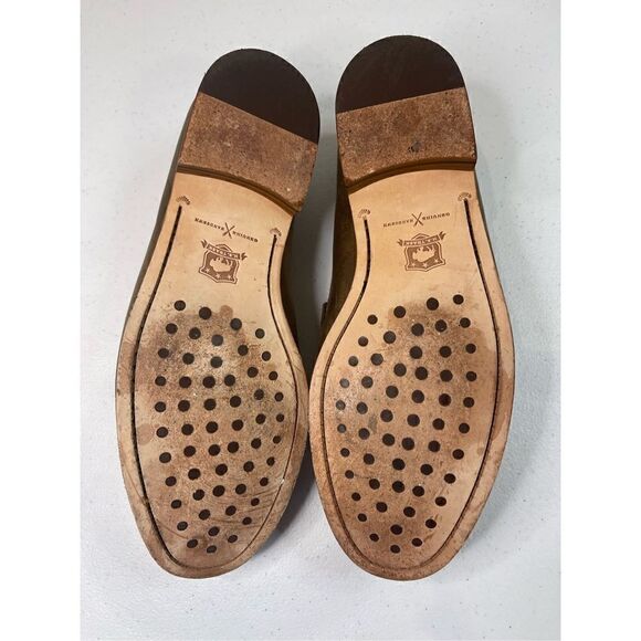 Trask men’s loafers leather size 10 brown - Picture 5 of 7